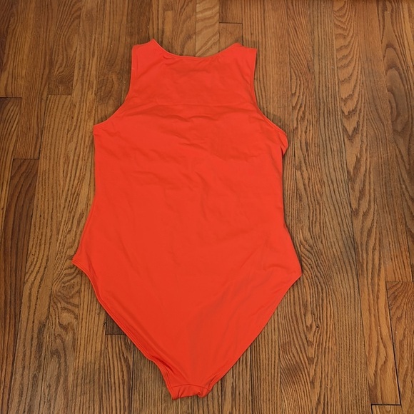 Andie Malibu One Piece LT Swimsuit Orange size XL long torso NWT - Picture 3 of 7